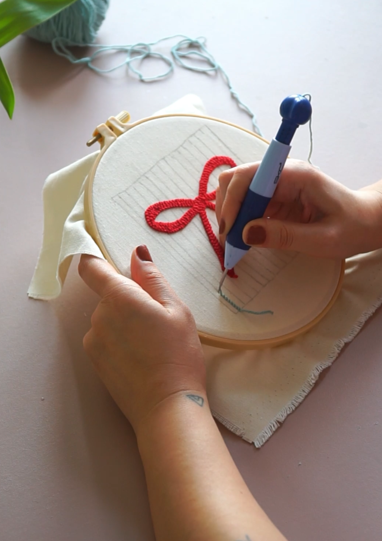 Retro Coasters Punch Needle kit