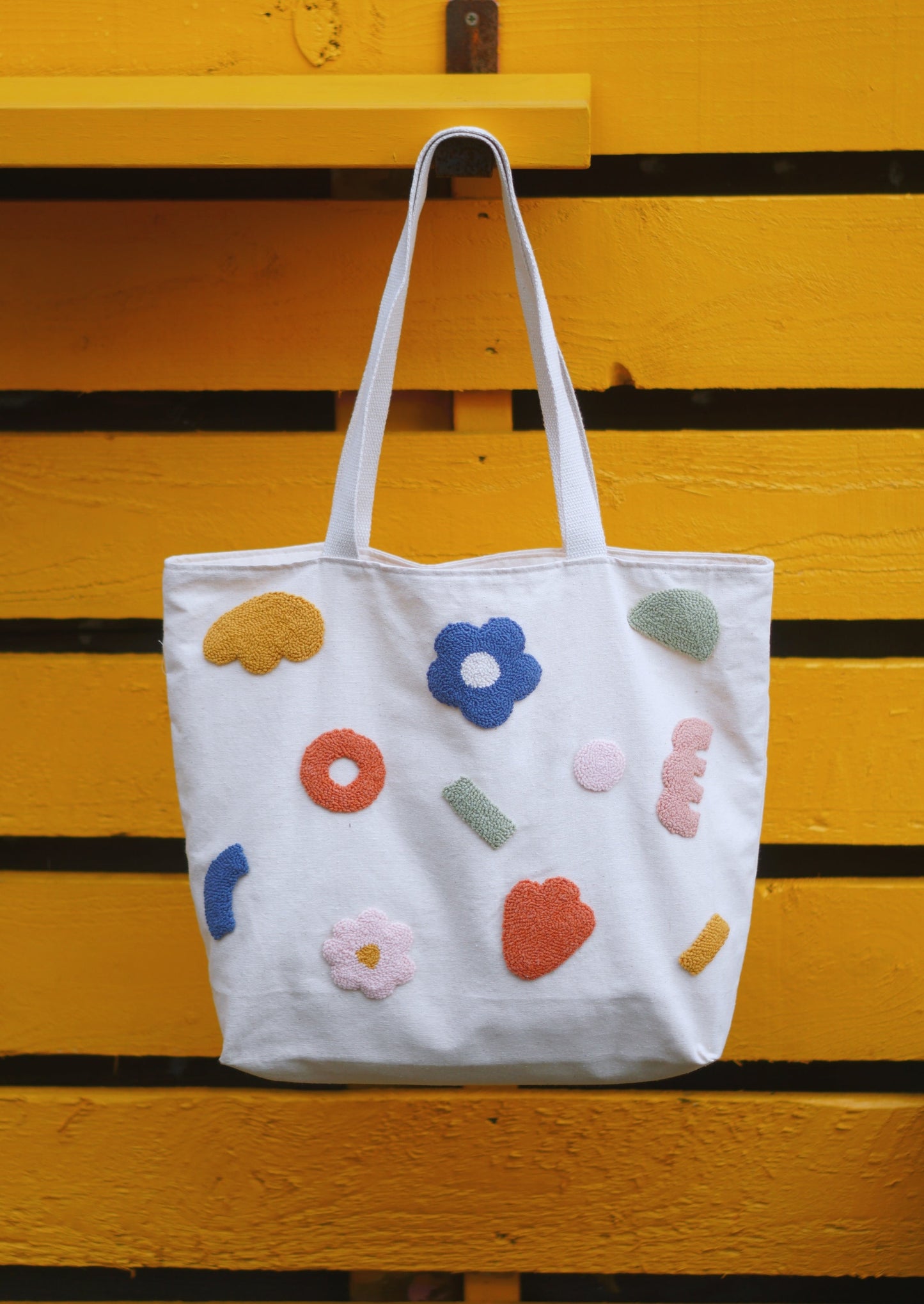 Floral Abstract Bag
