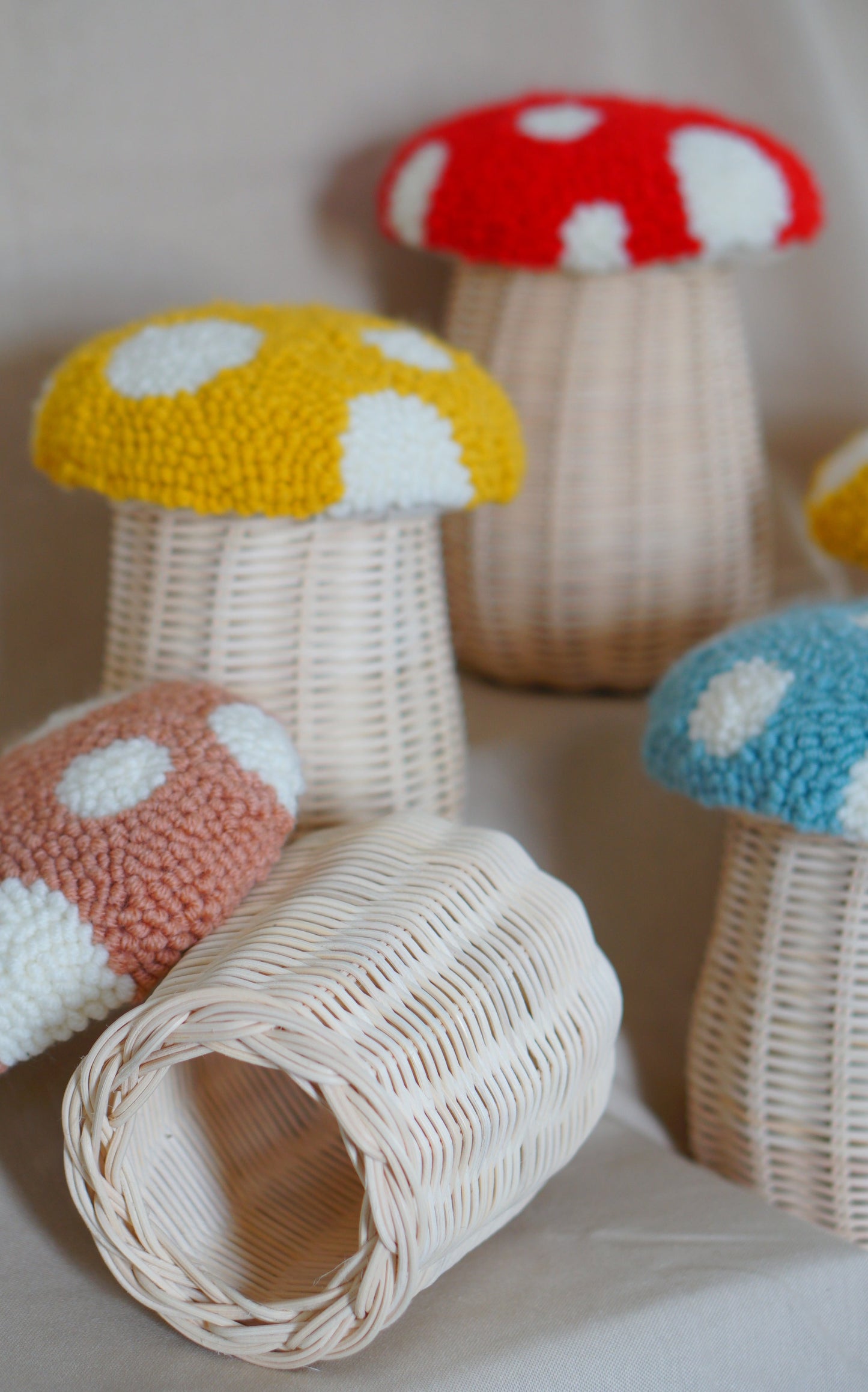 Handmade Mushroom Basket