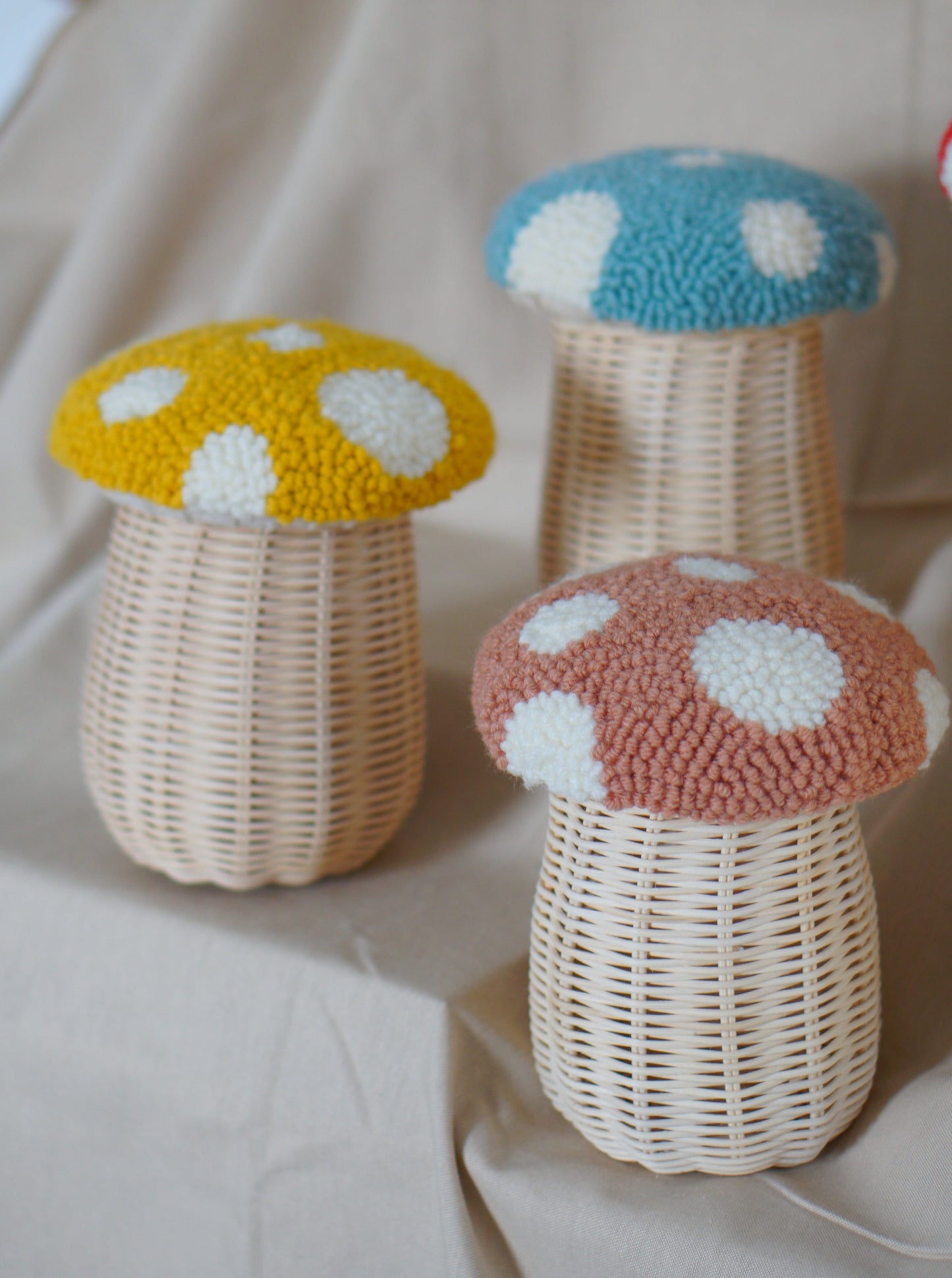 Handmade Mushroom Basket