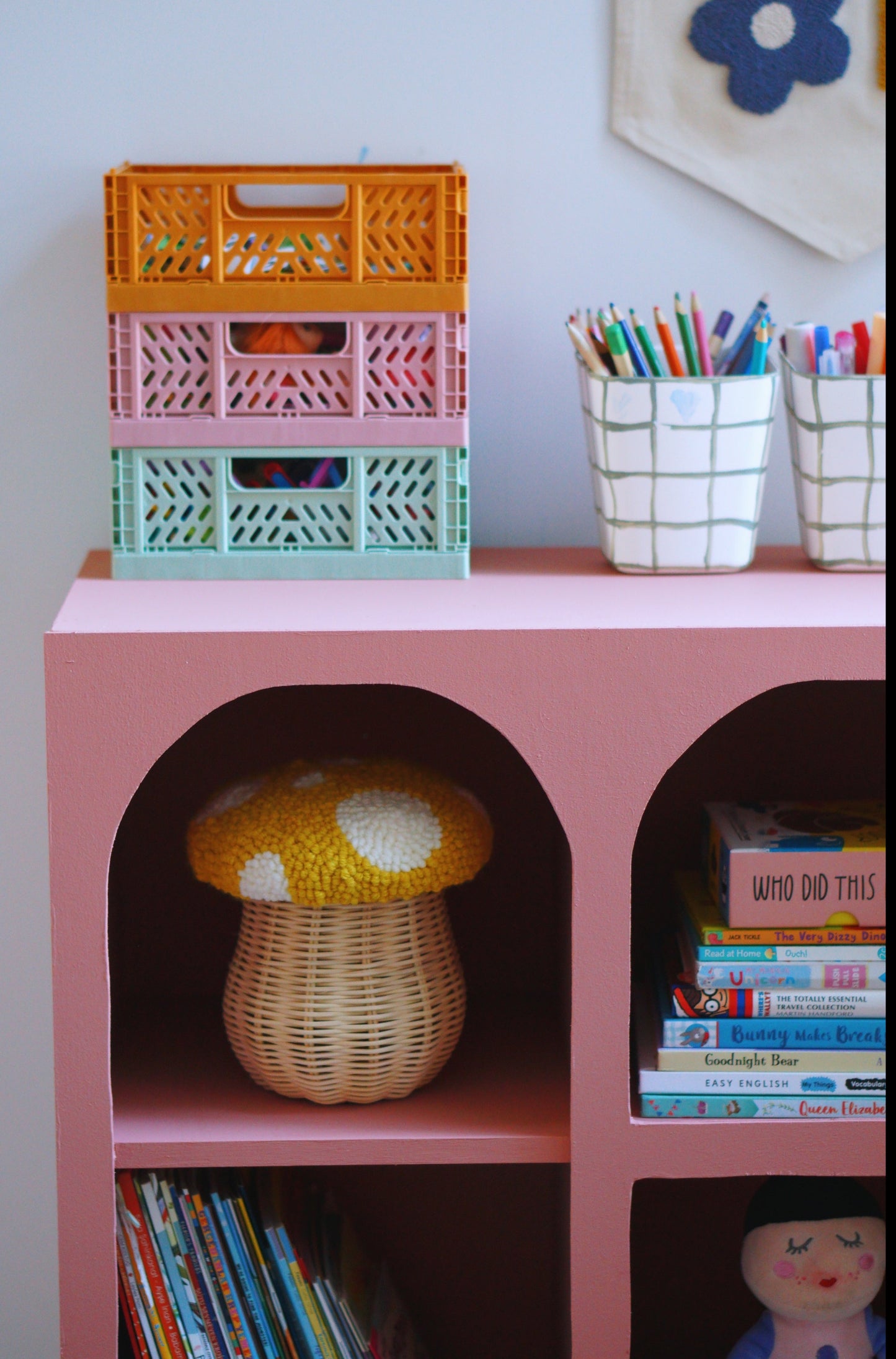 Handmade Mushroom Basket