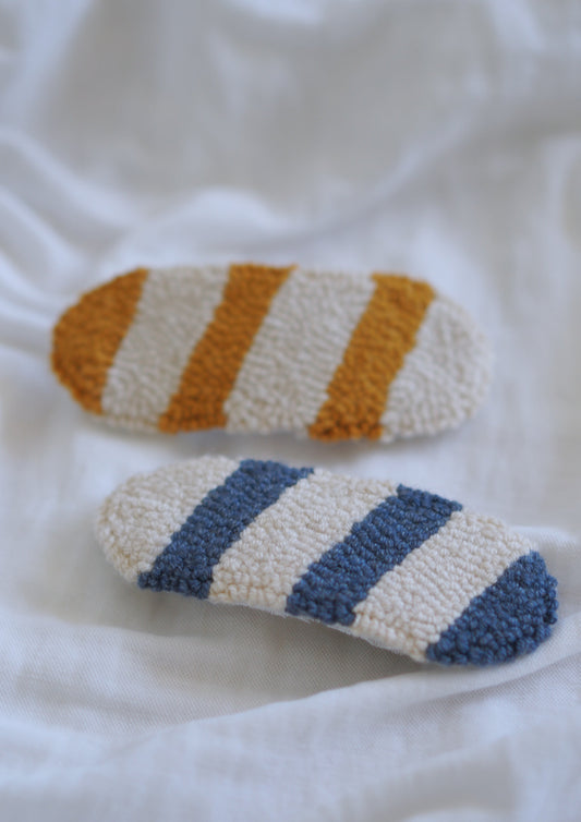 Striped Barrette