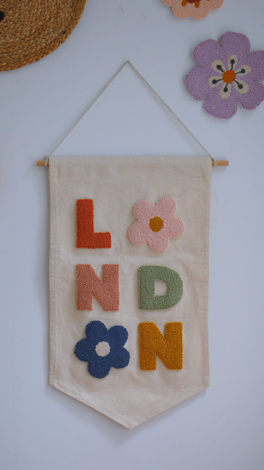 LONDON Canvas Banner