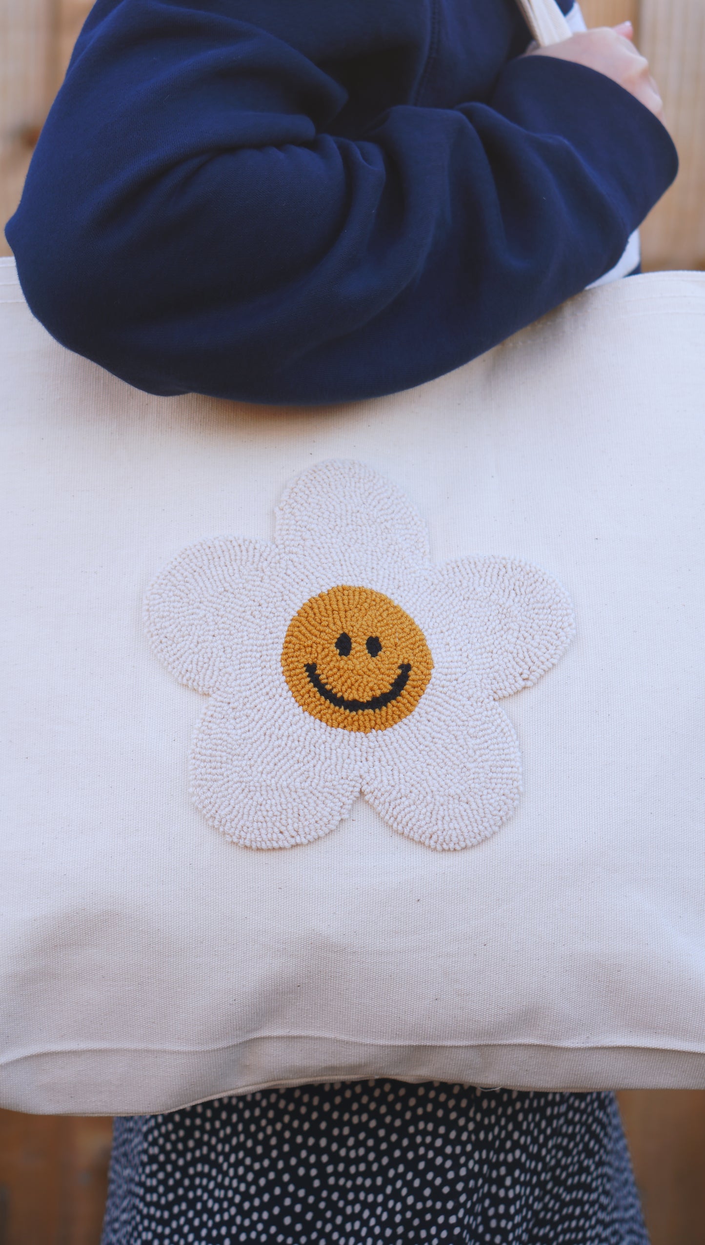 Happy Daisy Tote Bag