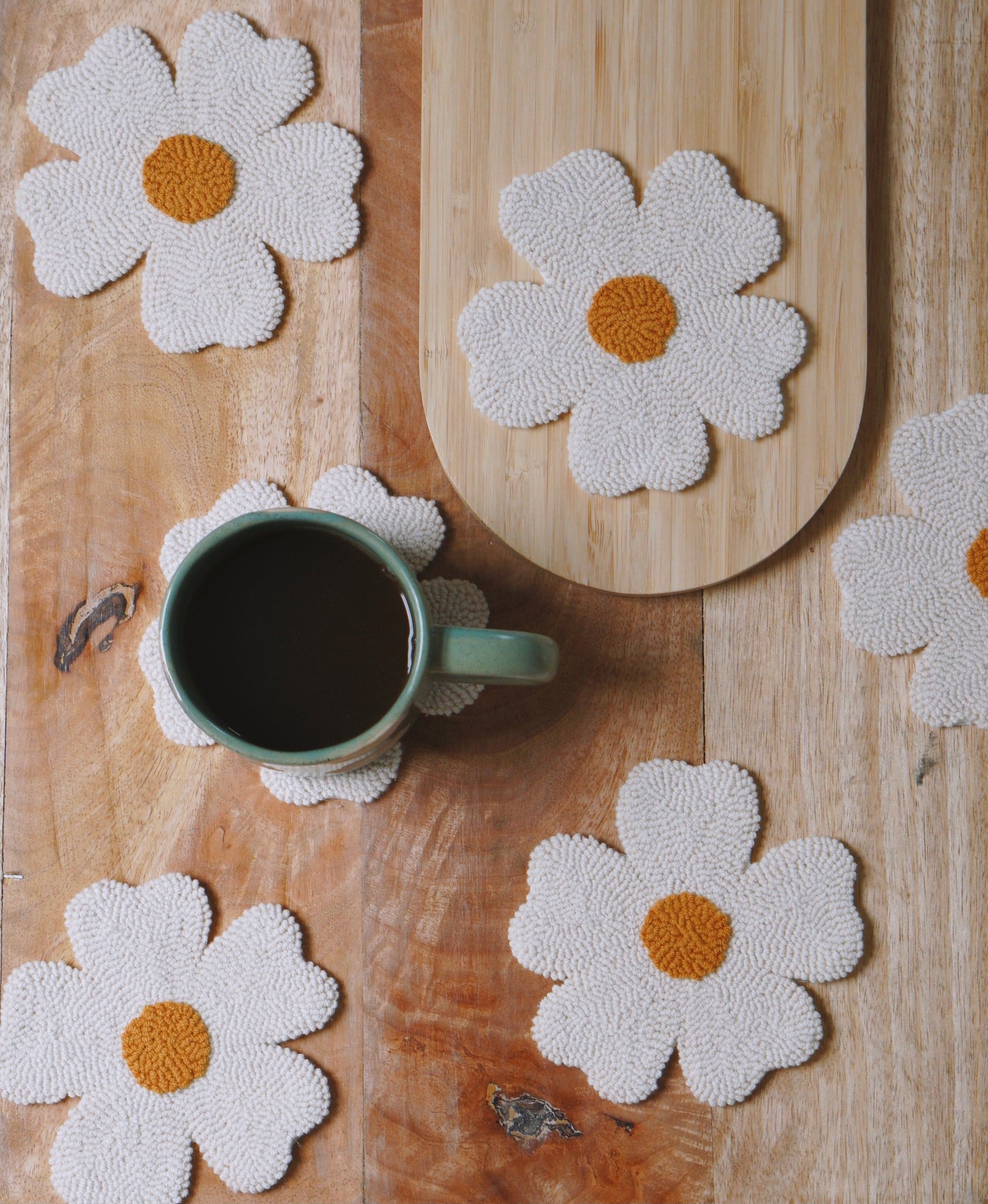 Daisy Coasters