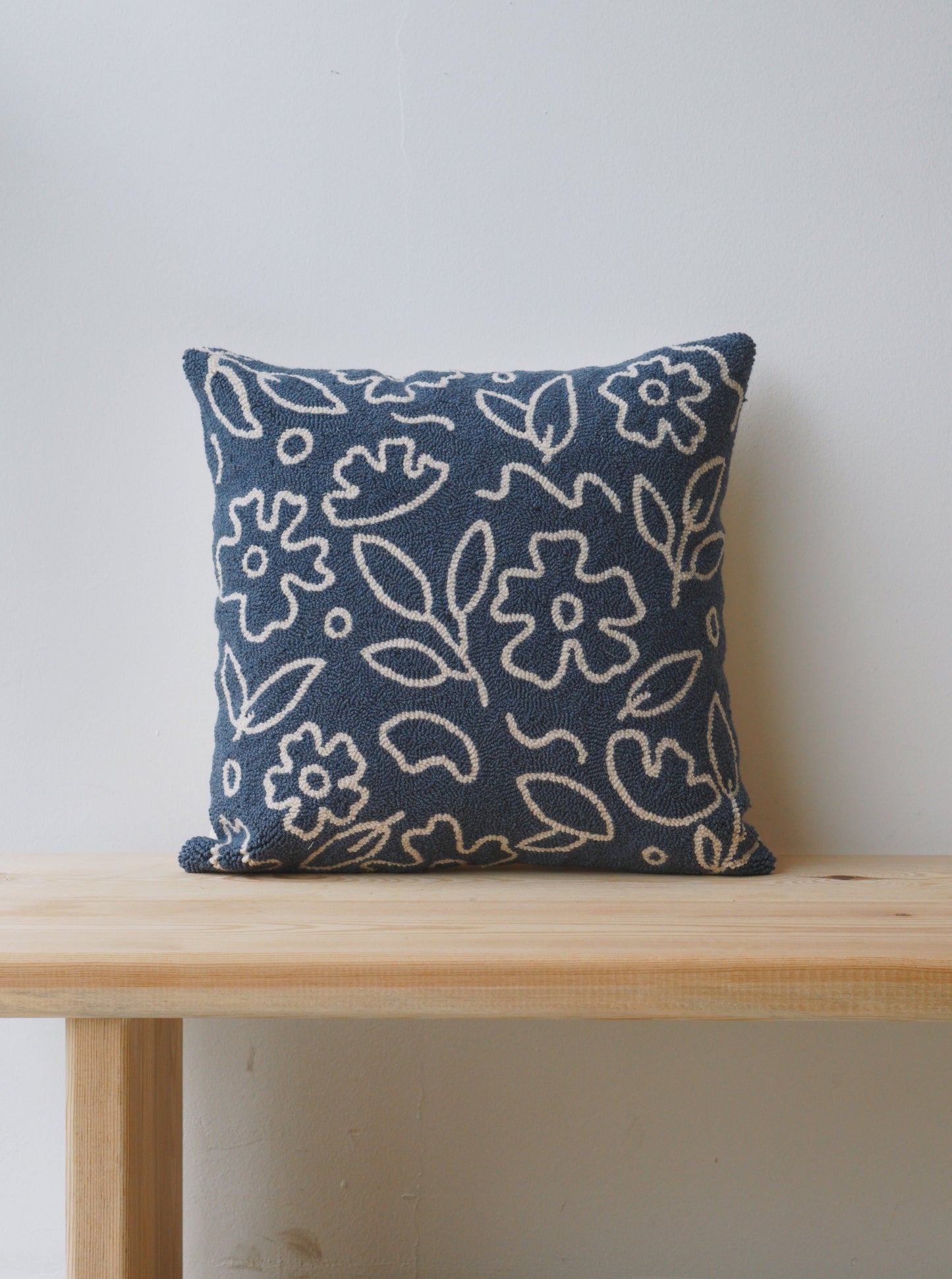 Abstract Floral Cushion