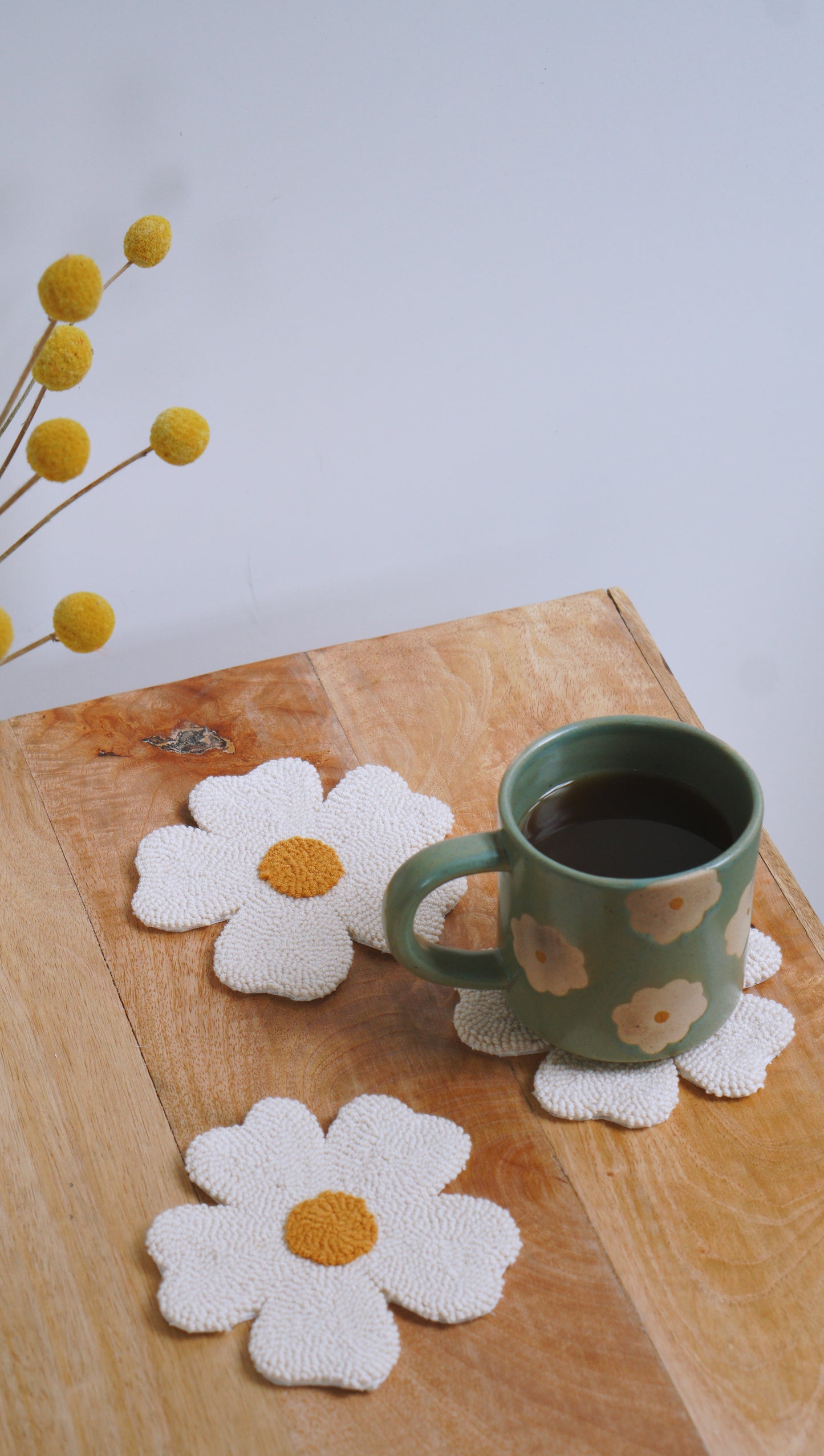 Daisy Coasters